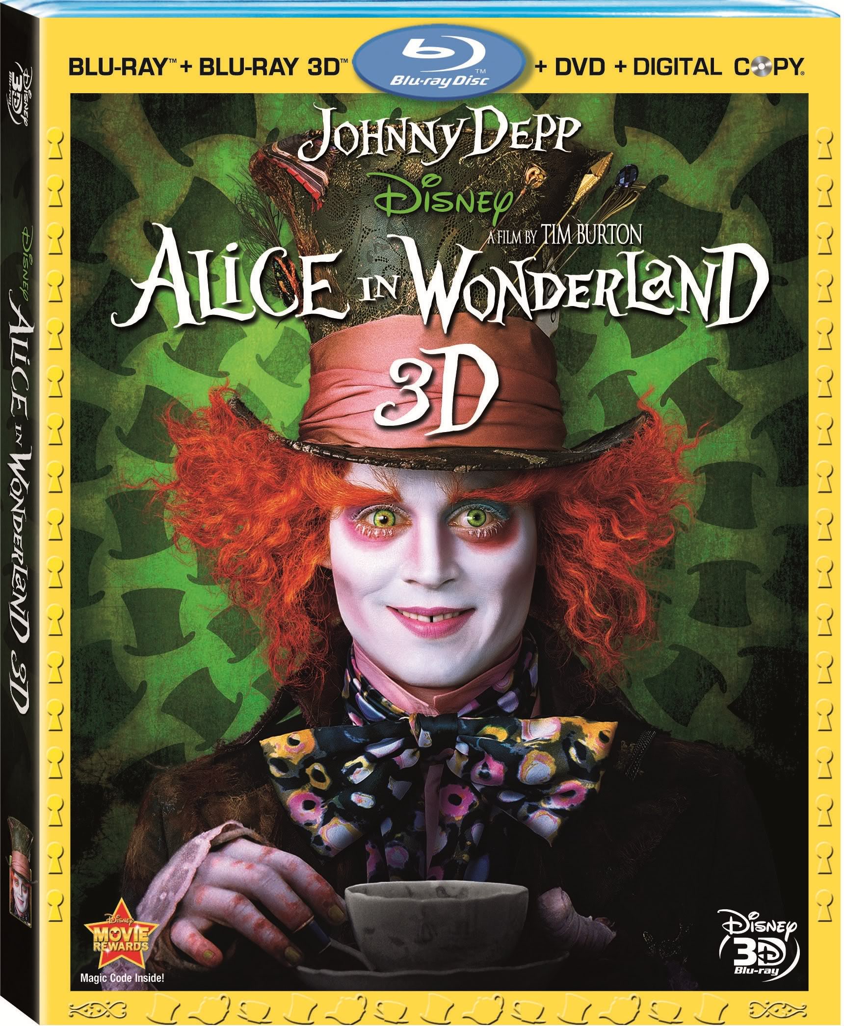 Alice Au Pays Des Merveilles Streaming Tim Burton ALICE AU PAYS DES MERVEILLES HD 3380 « HD – 3D – DVD » | Vidéothéque